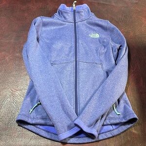 The North Face Blue Zip-Up Fleece